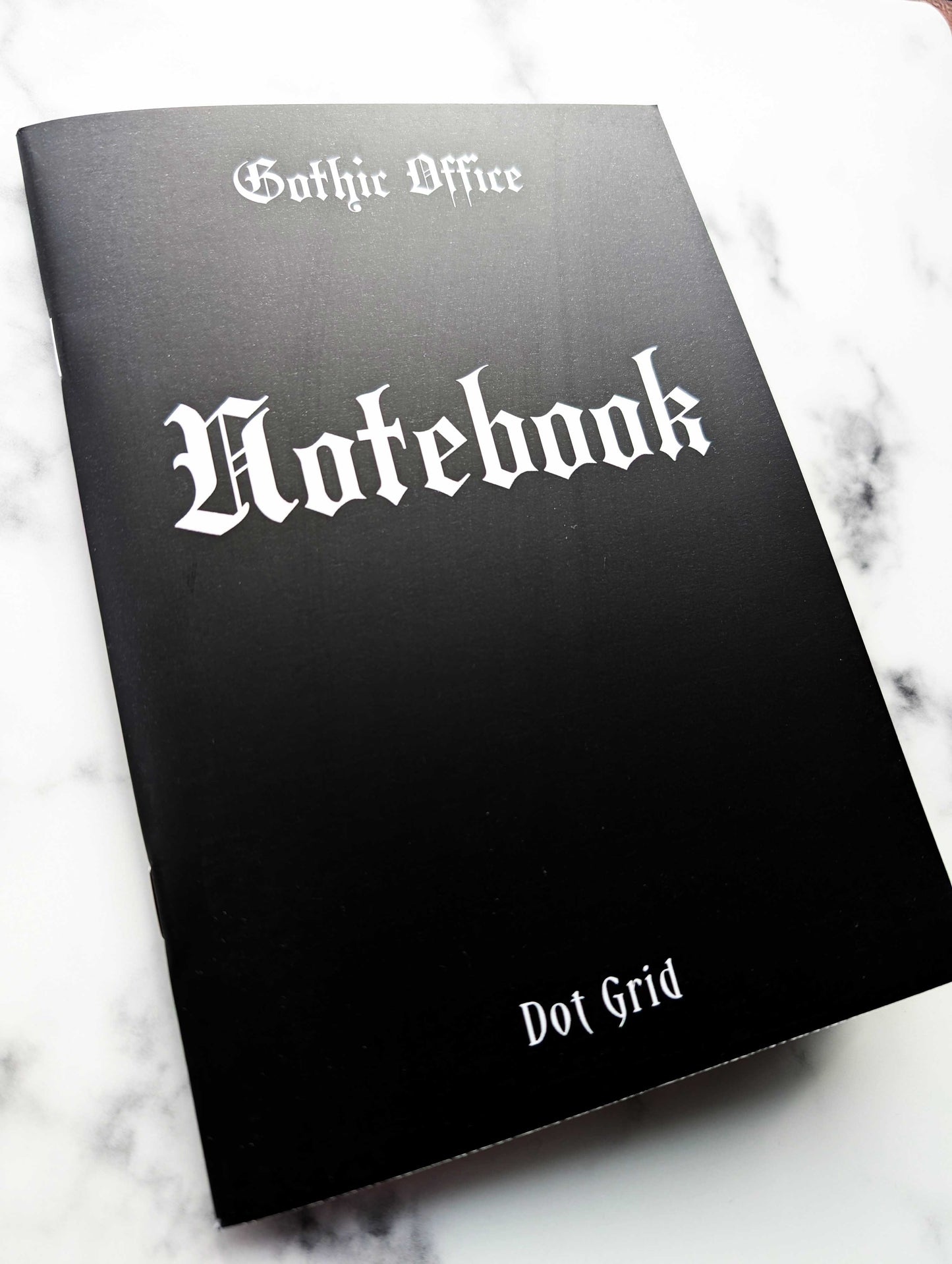 Gothic Dot Grid Notebook