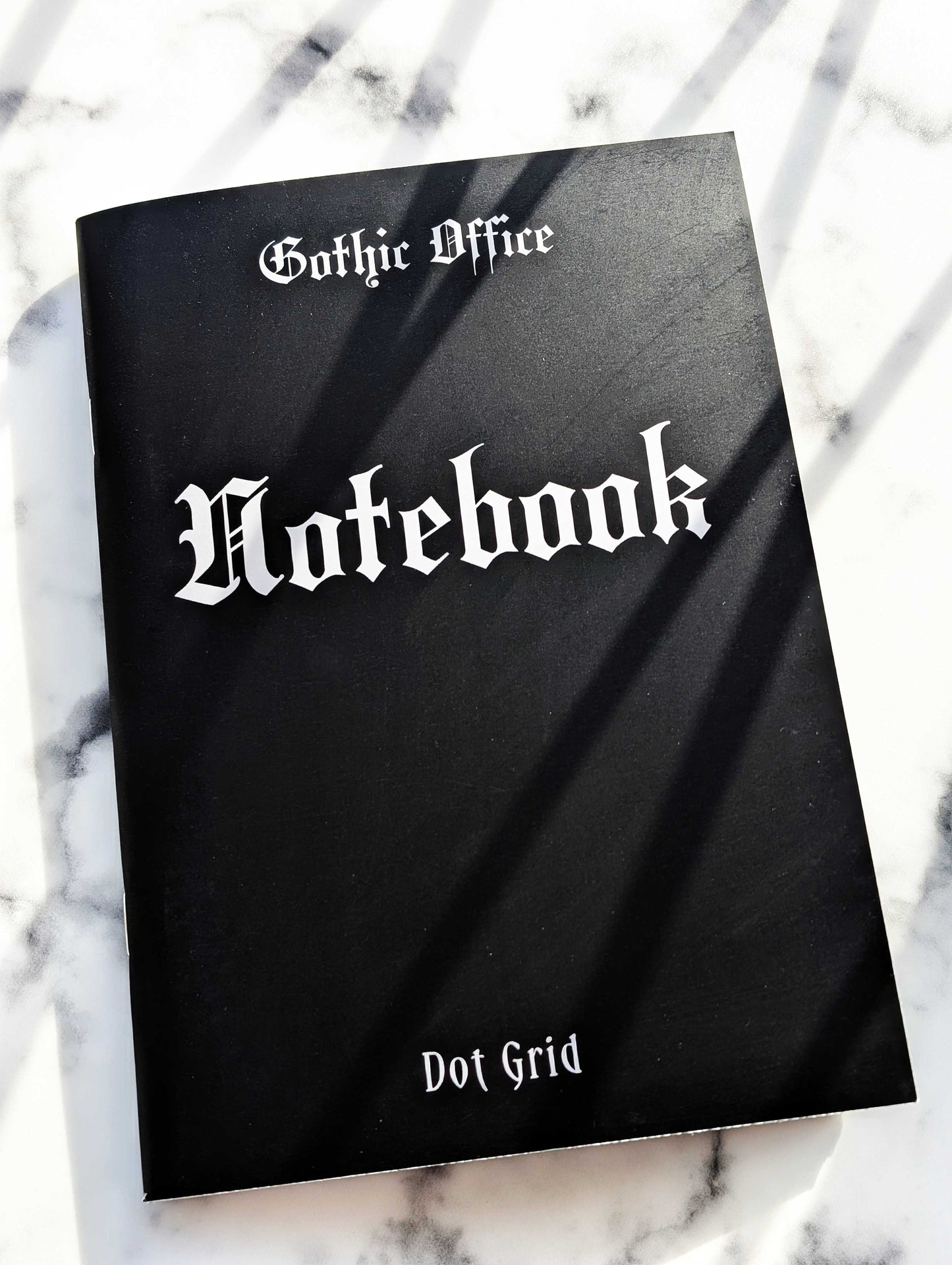 Gothic Dot Grid Notebook