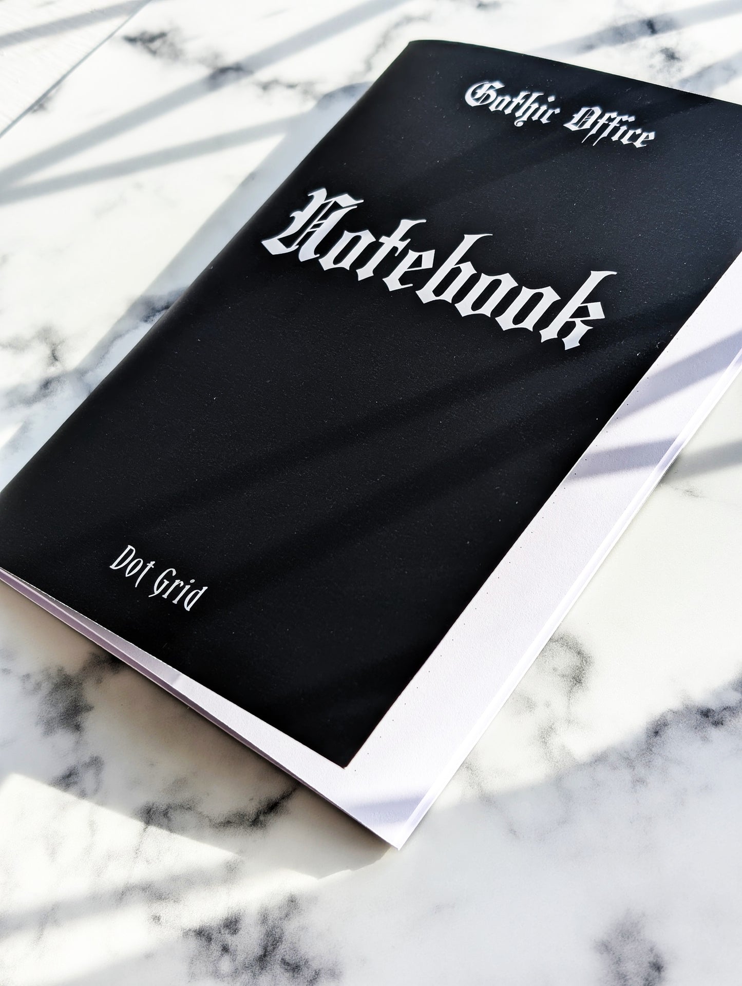 Gothic Dot Grid Notebook