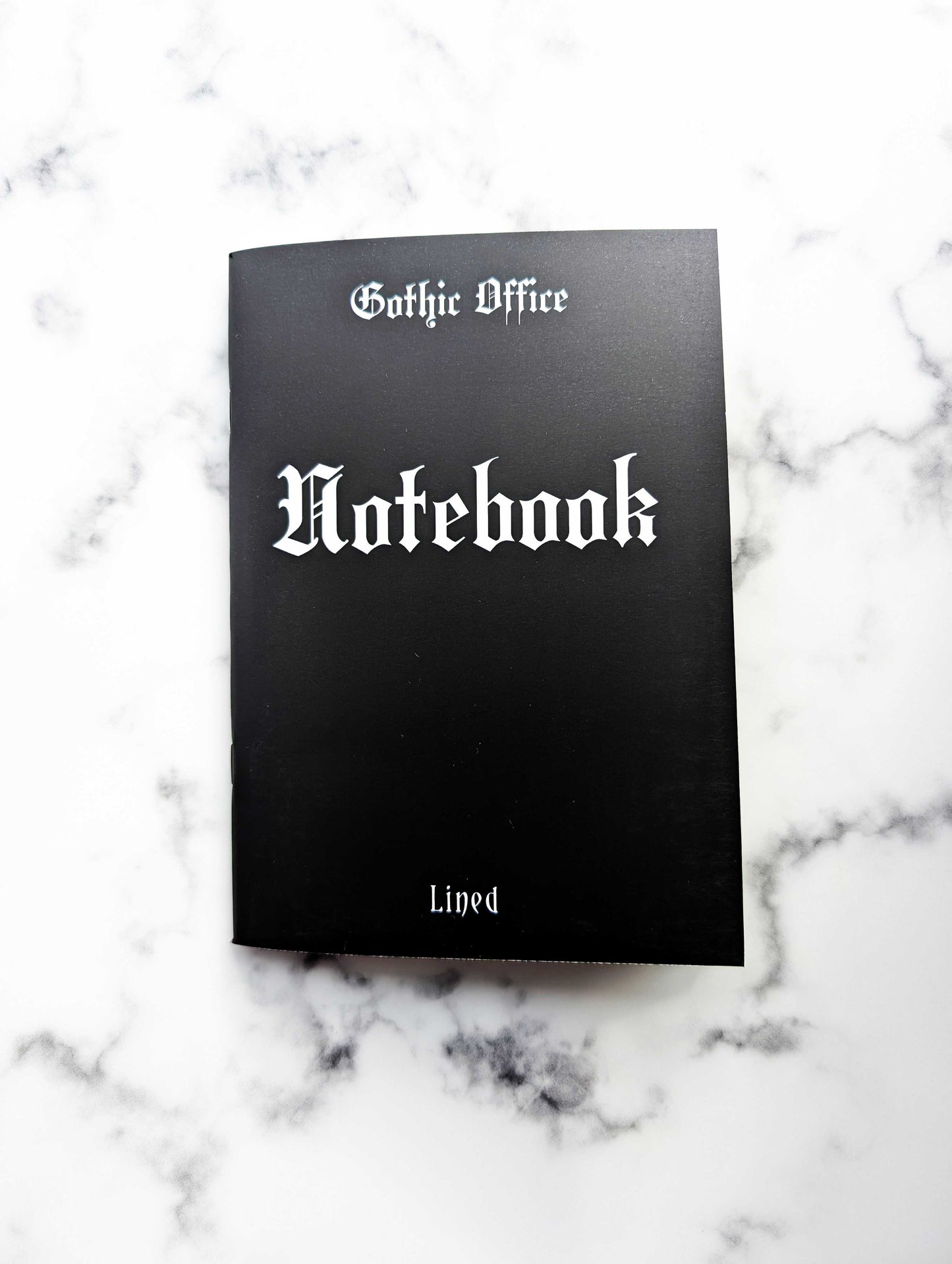 Gothic Lined Notebook