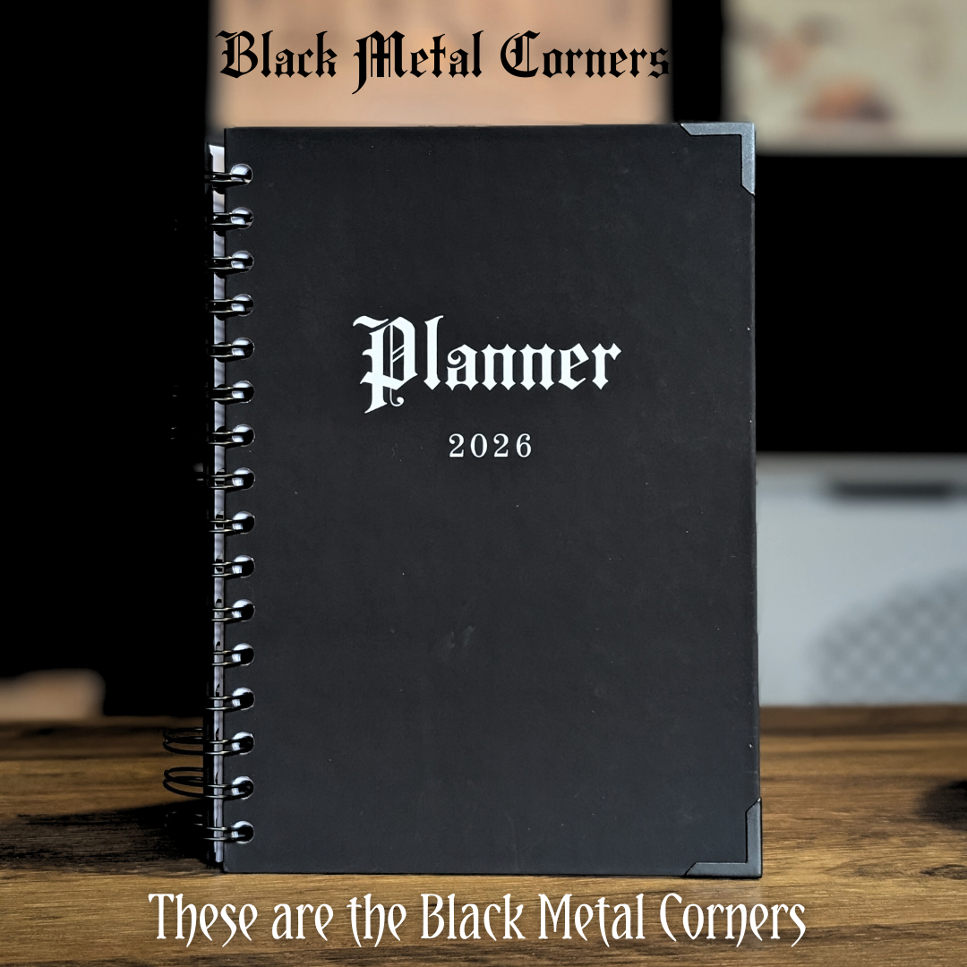 2026 Planner - SCUFFED & Random Embossing Options