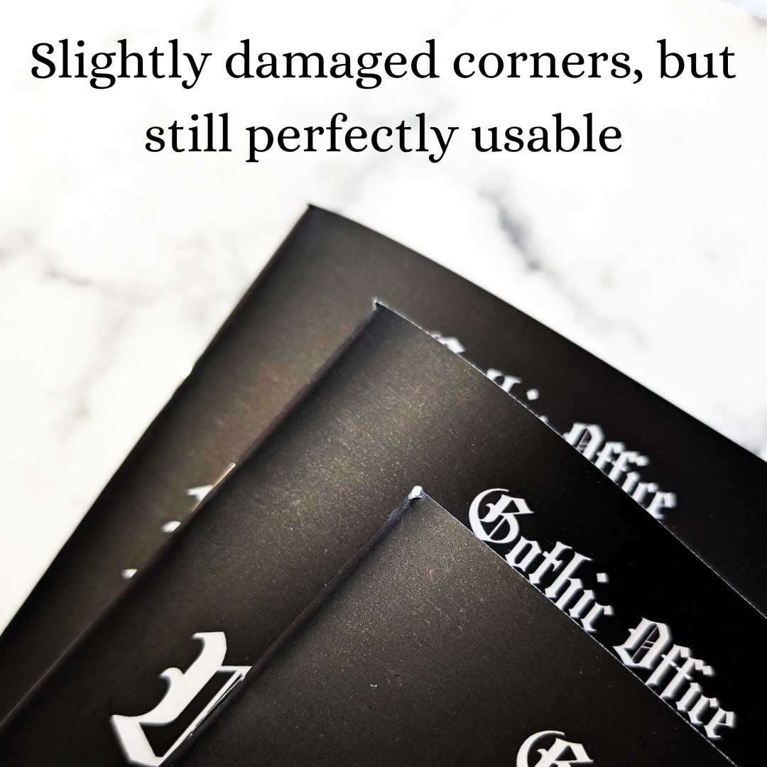 Gothic Dot Grid Notebook