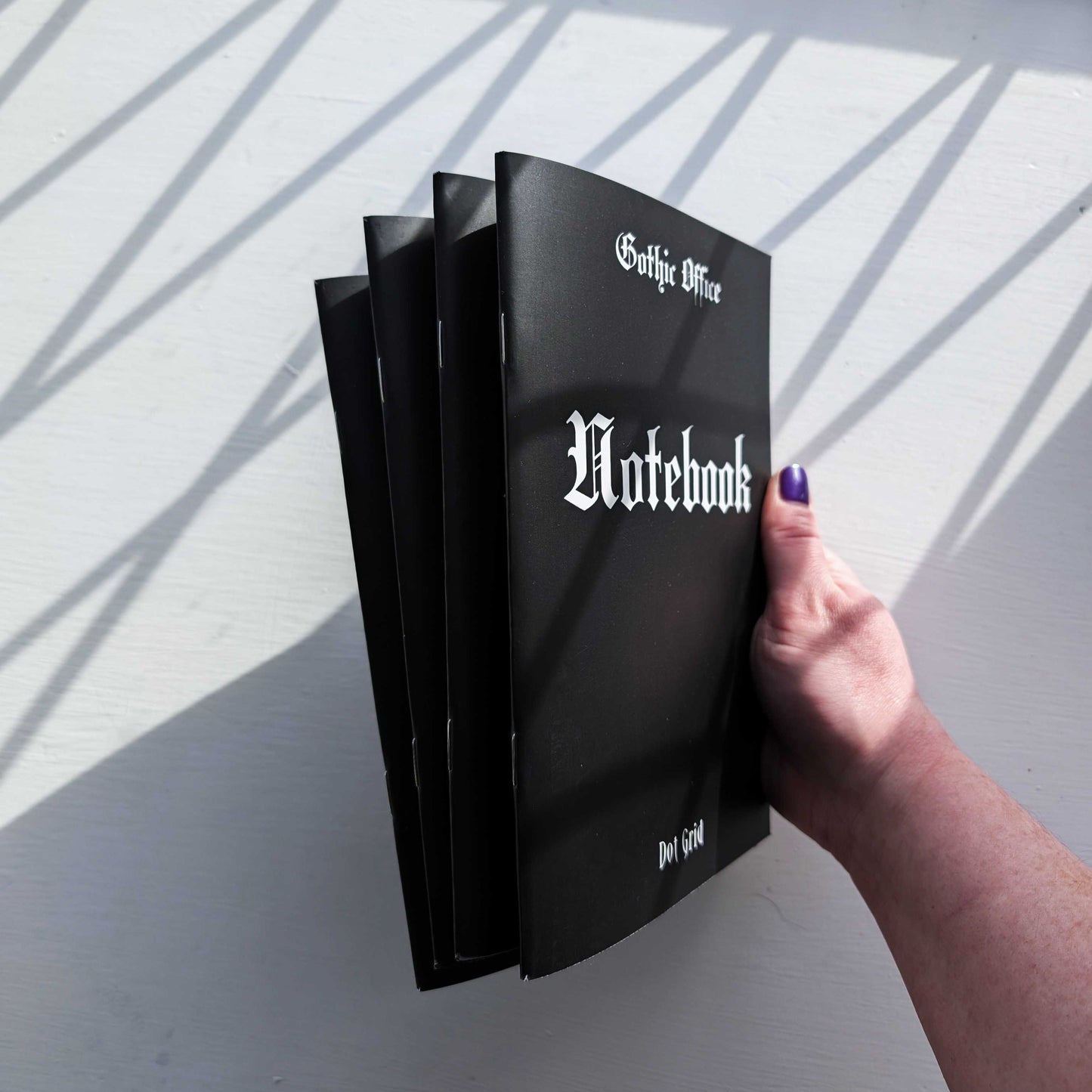 Gothic Dot Grid Notebook