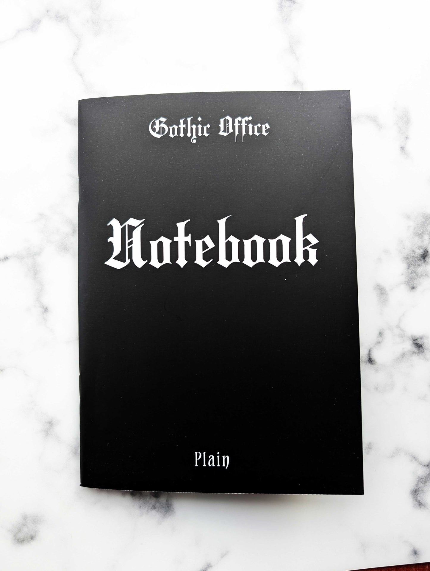 Gothic Plain Notebook